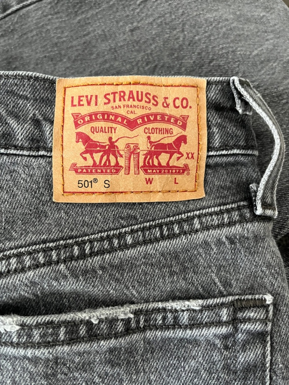 Levi’s Straight Gray Denim Jeans - Clean Classic Fit